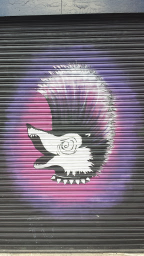 The Funky Skunk Shutter Art