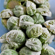Pan Roasted Brussels Sprouts with Brown Butter and Toasted Pecans