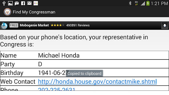 How to get Find My Congressman 1.01 unlimited apk for bluestacks