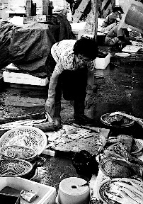 PHOTO: Worker in the market