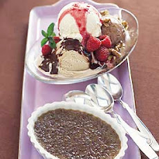 Black, White, and Coffee Sundaes