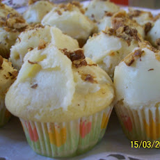 Miniature Guilt Free Maple Coconut Cupcakes