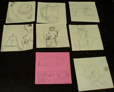 A lot of little drawings.