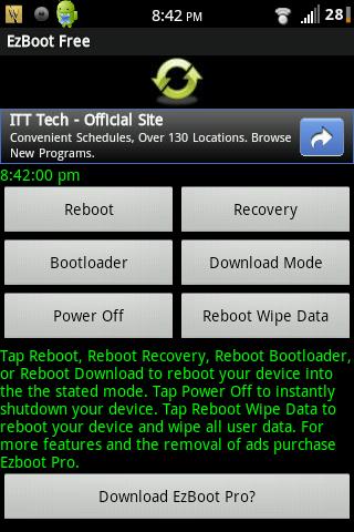 EzBoot Reboot Free