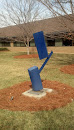 Blue Sculpture