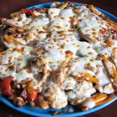 Grilled Chicken Pepper Melts
