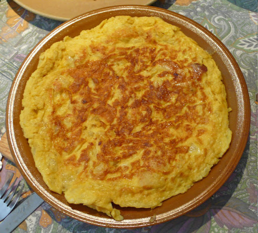 tortilla de patatas en microondas y rellena