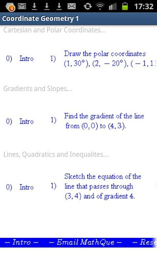 Coordinate Geometry Practice