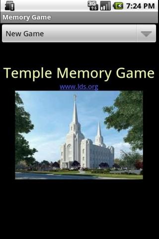 Temple Memory Game