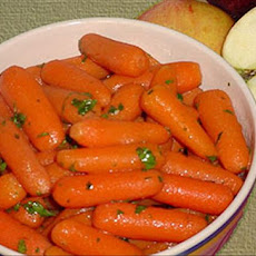 Carrots with an Apple Glaze