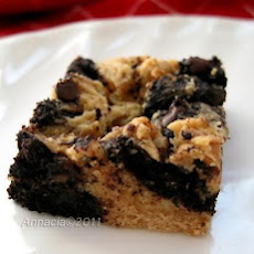 Peanut Butter Chocolate Swirl Brownies