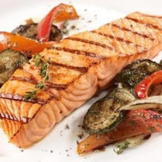 Balsamic and Rosemary Grilled Salmon