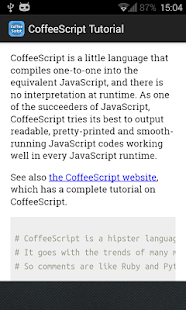 How to download CoffeeScript Tutorial 1.00 mod apk for android