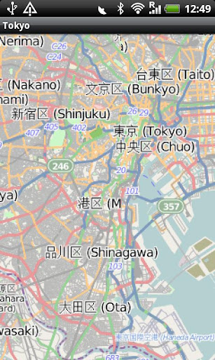 Tokyo Street Map