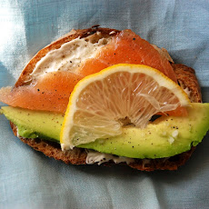 Salmon and Avocado Toasts