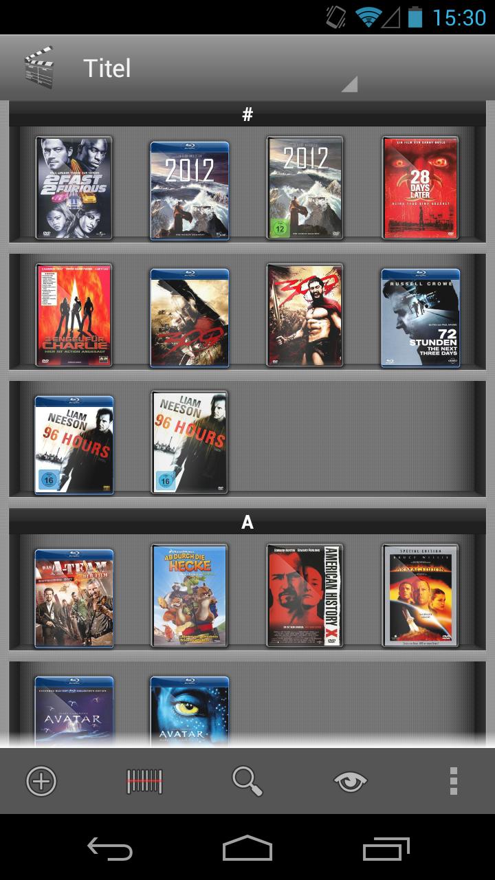 Android application My Movies Free - Movie Library screenshort