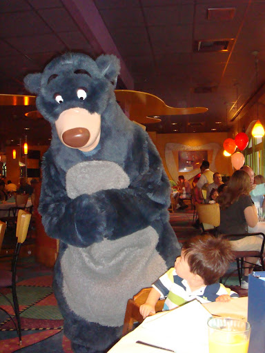 all the animal characters terrified jack..