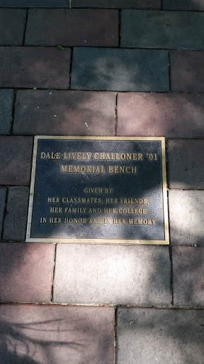 Dale Lively Challoner Memorial Bench