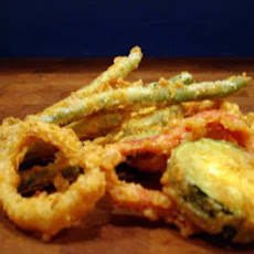 Beer Battered Fried Vegetables
