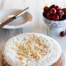 Cherry Sponge cake