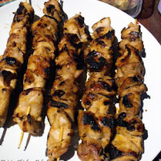 Hoisin Chicken Kebabs