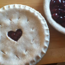 Fresh Cherry Balsamic Pie