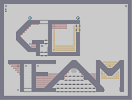 Thumbnail of the map 'Letters level part III: Go Team'