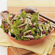 Chicken Salad with Red Grapes and Citrus-Honey Dressing