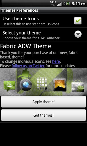 Fabric-y ADW LP Theme Pro