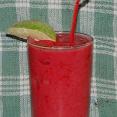 Banana Raspberry Smoothie (Vegan)