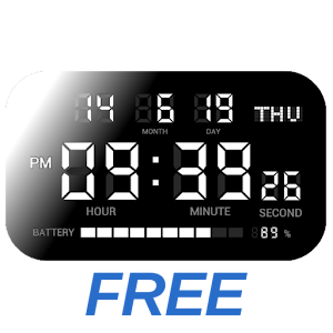 Download Simple Digital Clock For PC Windows and Mac