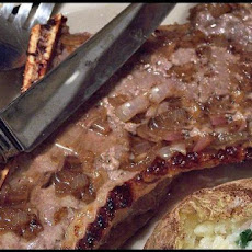 Broiled Steak with Shallot Butter