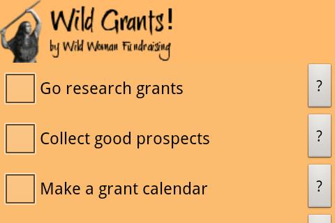 Wild Grants Fundraising App