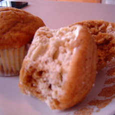 No Sugar Added Pumpkin Cream Cheese Muffins