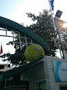 Giant Tennis Ball at Lan Anh Club