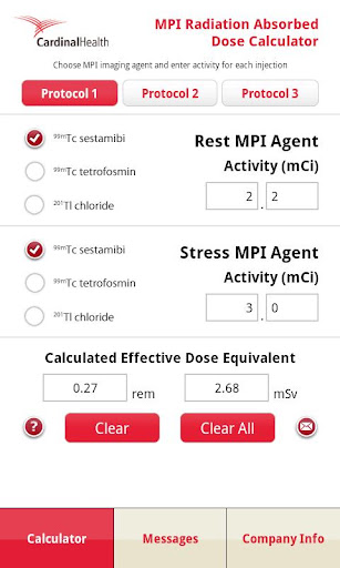 【免費醫療App】MPIRadCalc-APP點子