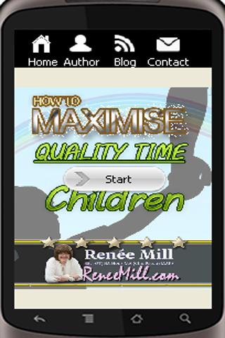 Maximise quality time for kids