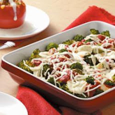 Italian Broccoli Cheese Bake