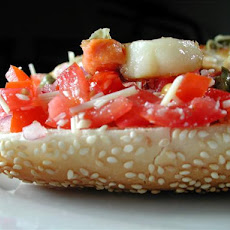 Scallop Bruschetta