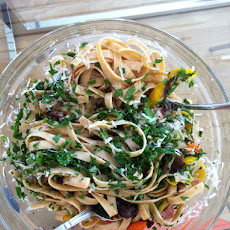 Linguine with Slow Cooked Zucchini