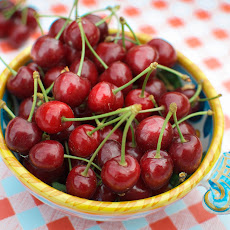 Fresh Picked Cherries with Limoncello