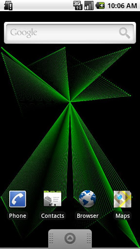 Connected Blobs Live Wallpaper