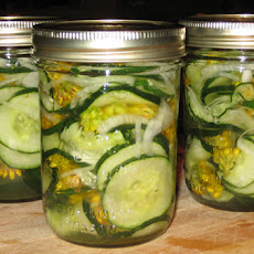 Grandma's Spicy Sweet Pickles
