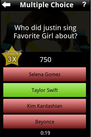 Justin Bieber Fan Quiz