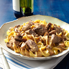 Slow Cooker Beef Stroganoff