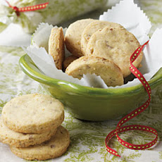 Stone-Ground Cornmeal-Pecan Shortbread