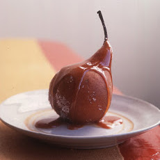 Salt-Roasted Pears with Caramel Sauce