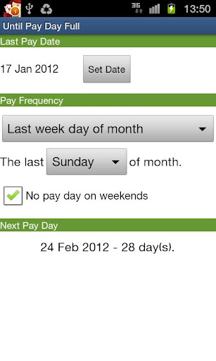 【免費生活App】Until Pay Day Lite-APP點子