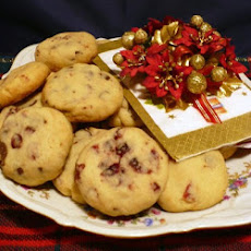 Cranberry Chocolate Shortbread
