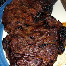 Grilled Sirloin in Bourbon Marinade